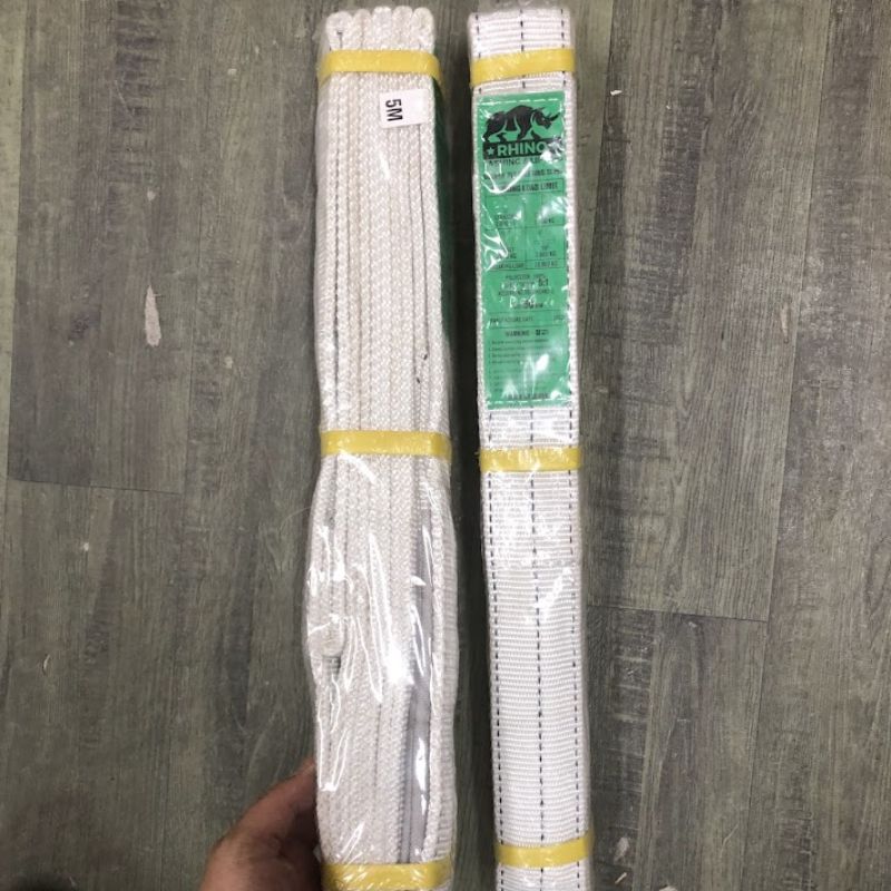Dây cẩu trắng 5:1 - 5cm - 2 Tấn Dây cẩu trắng 5:1 - 5cm - 2 Tấn